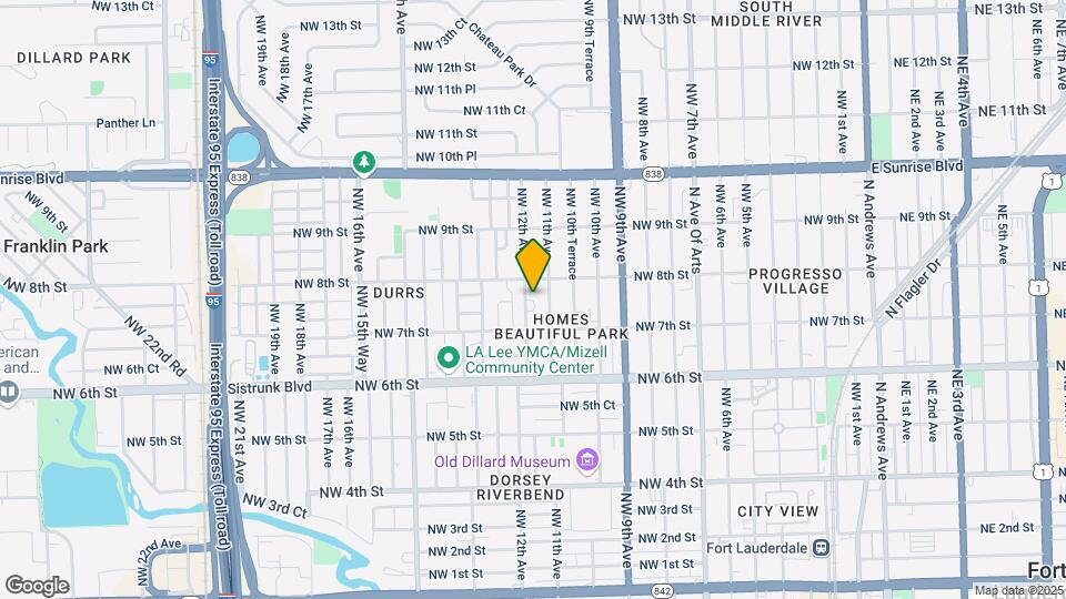 Fort Lauderdale Apartments Map and Location Details