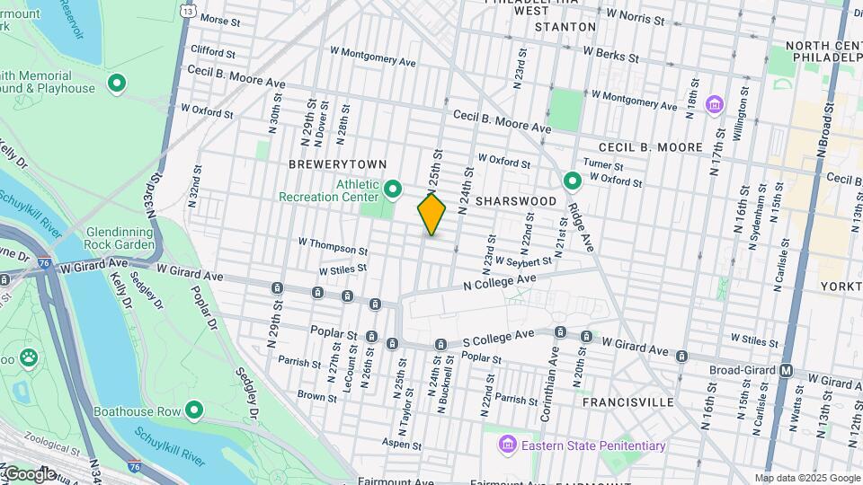 2444 Ingersoll St Map and Location Details