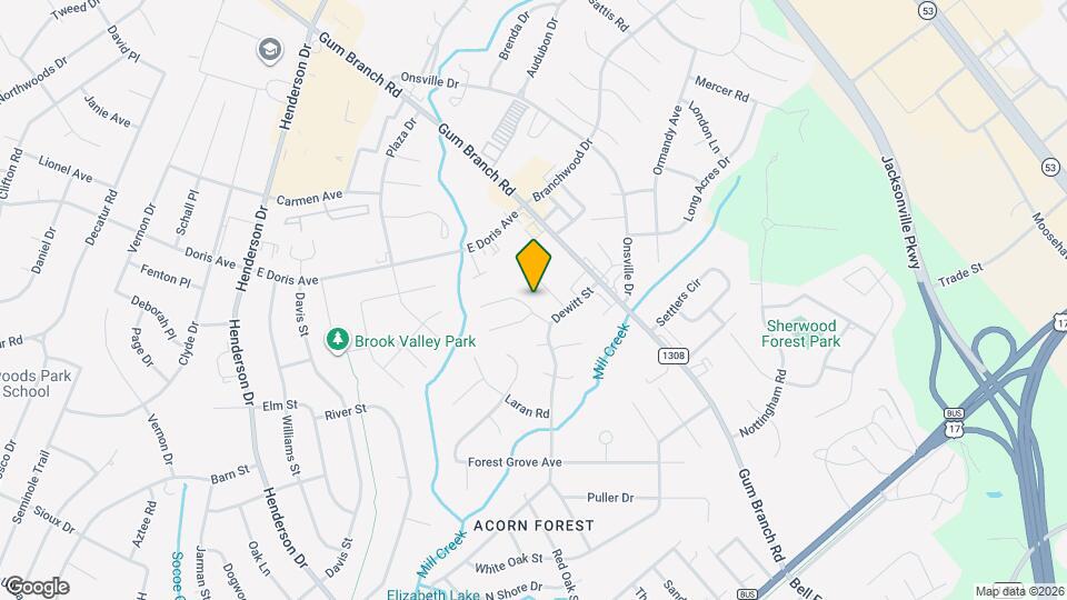 304 Bracken Pl Map and Location Details