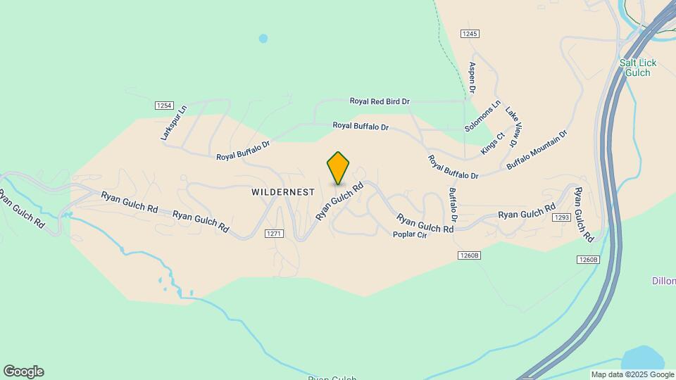 6950 Ryan Gulch Rd Map and Location Details