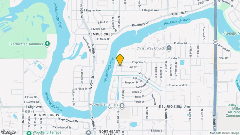 4306 Porpoise Dr Map and Location Details