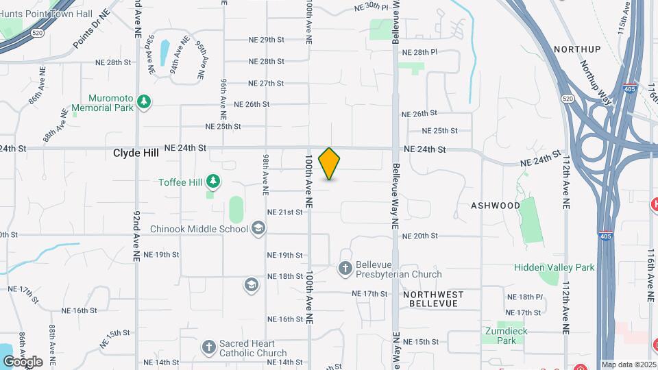 10026 NE 22nd St Map and Location Details