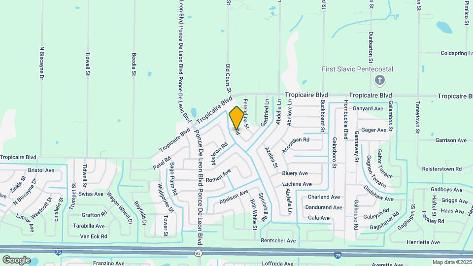 5825 Babian Rd Map and Location Details