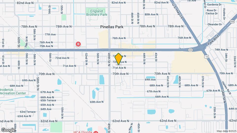4715 71st Ave N Map and Location Details