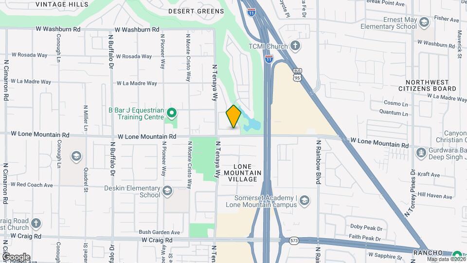 7211 Indian Creek Ln Map and Location Details