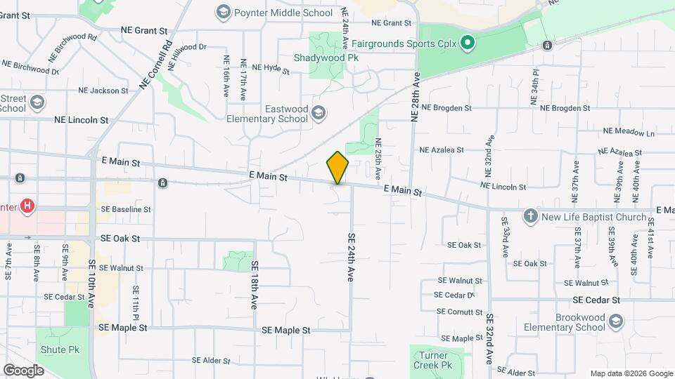 2345 SE Washington Ct Map and Location Details