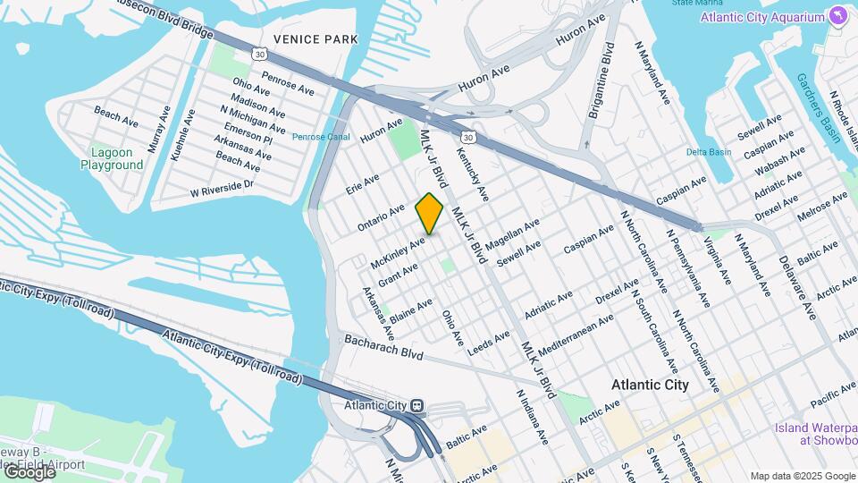 1804 McKinley Ave Map and Location Details