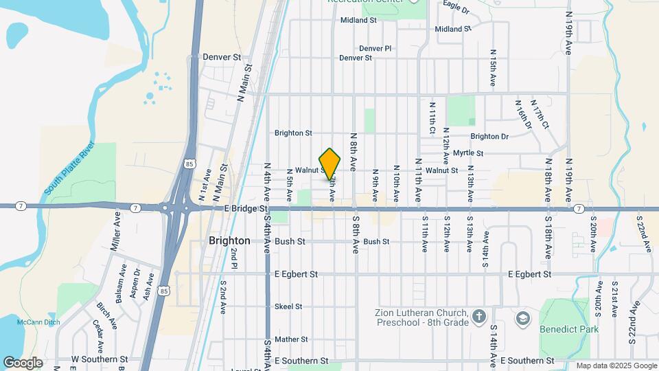 645 Strong St Map and Location Details