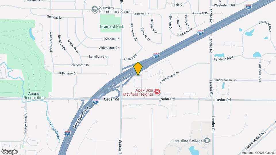 5713 Spotswood Dr Map and Location Details