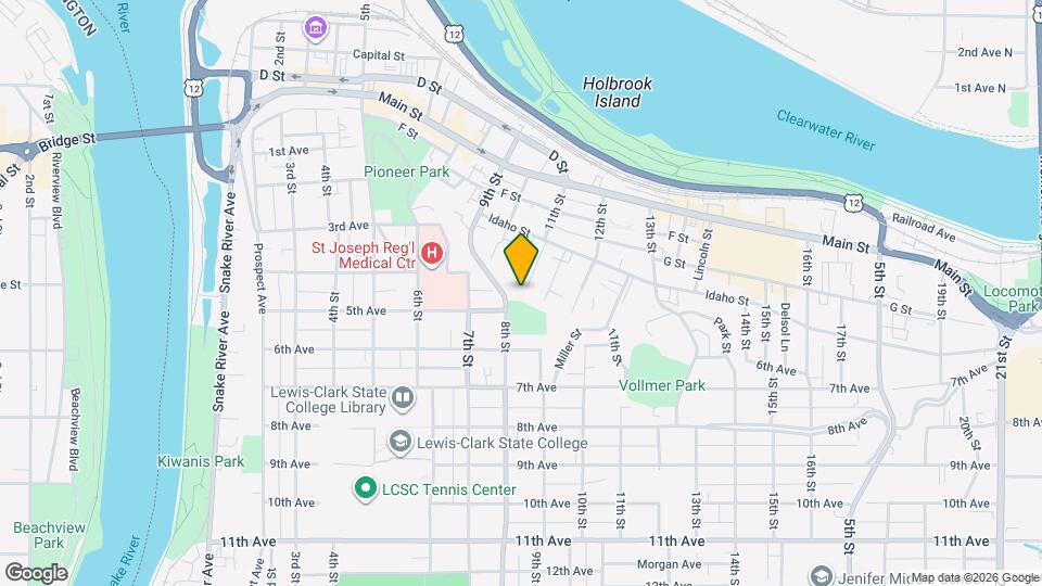 425 11th St Map and Location Details