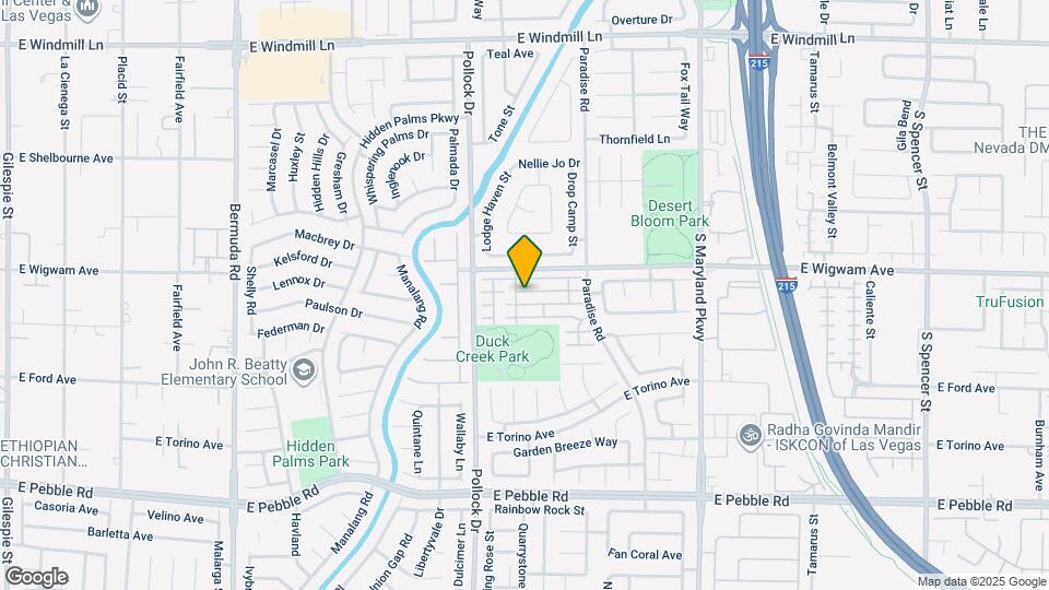 885 Veranda View Ave Map and Location Details