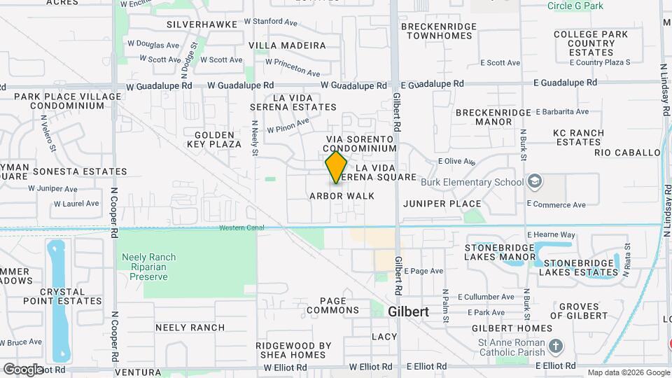 161 W Campbell Ct Map and Location Details