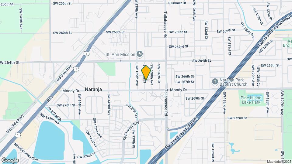 26633 SW 138th Ct Map and Location Details