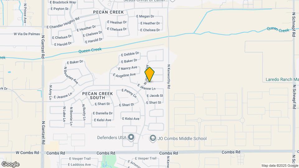 1605 E Melanie St Map and Location Details