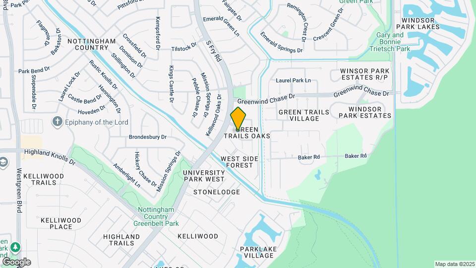 1823 Fantasy Woods Dr Map and Location Details