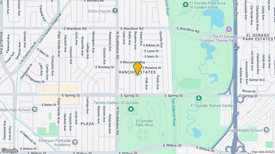 3102 Roxanne Ave Map and Location Details