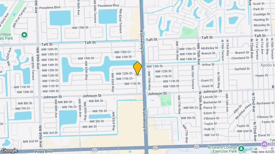 1151 NW 81st Ave Map and Location Details