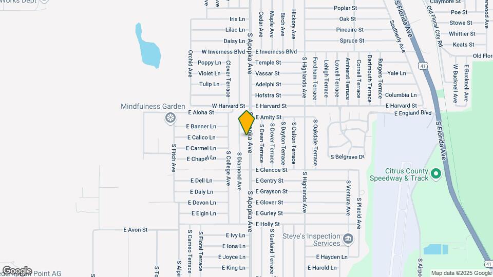 3444 S Apopka Ave Map and Location Details
