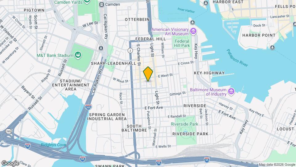 1225 Patapsco St Map and Location Details