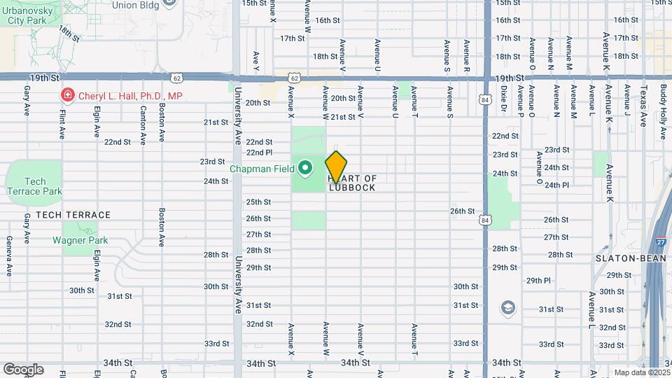 2218 25th St Map and Location Details