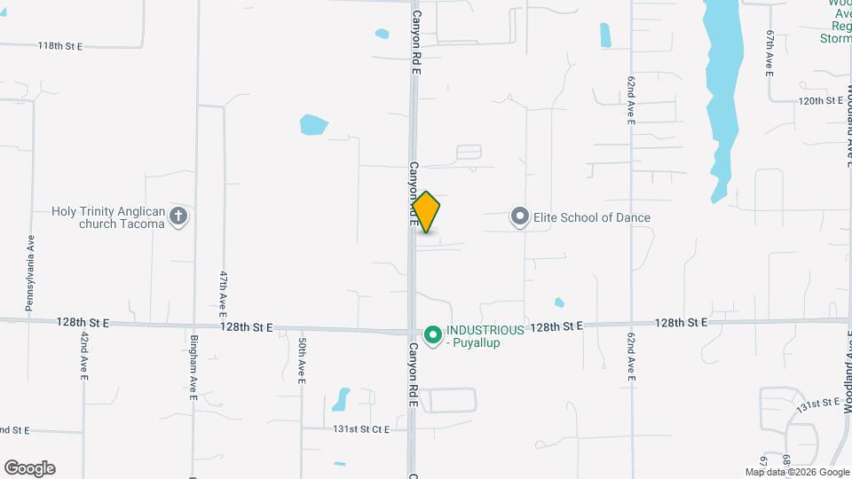 12413 Canyon Rd E Mapa y Detalles de la Ubicación
