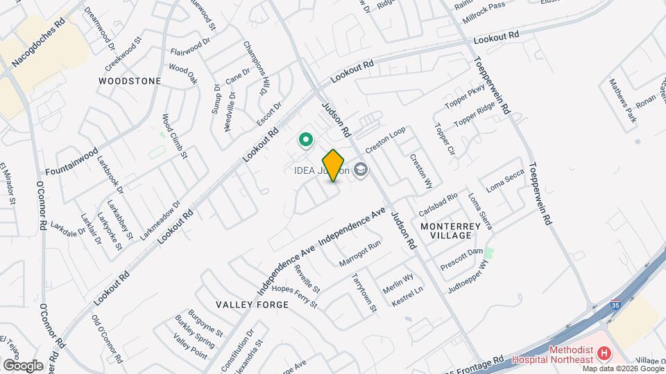 6111 Feather Crest Ln Map and Location Details