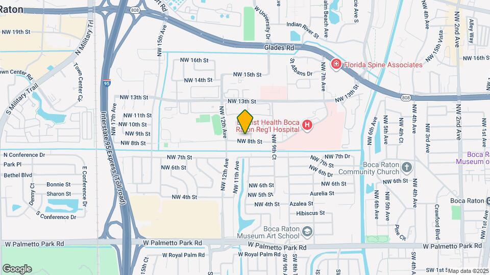 1039 NW 8th St Map and Location Details