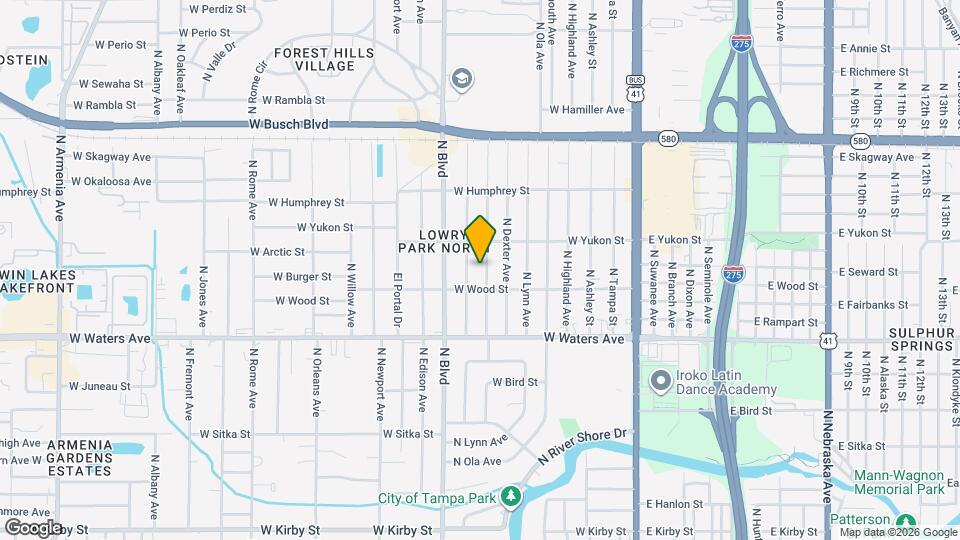 8514 N Otis Ave Map and Location Details