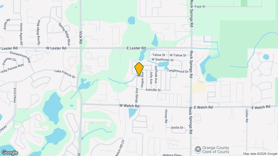 1741 Windy Ave Map and Location Details