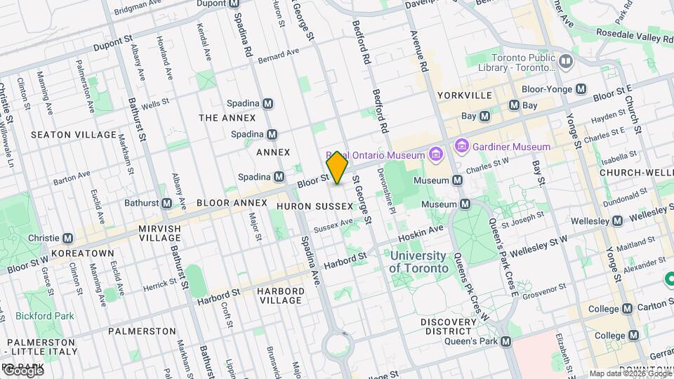 409 Huron St Map and Location Details