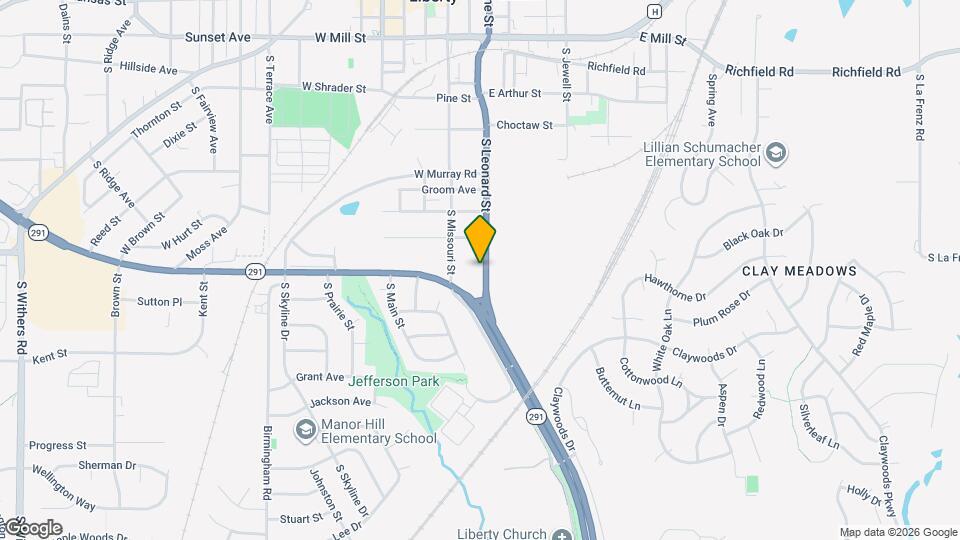 716 S Leonard St Map and Location Details