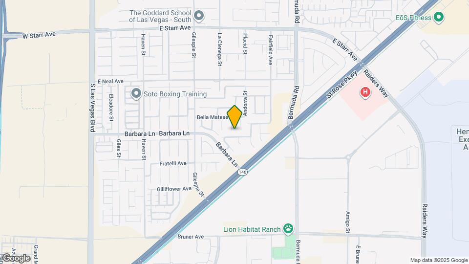 11696 Fiorello Ct Mapa y Detalles de la Ubicación