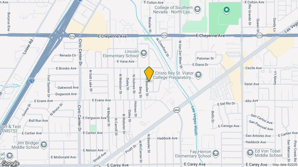 2904 N Bassler St Map and Location Details