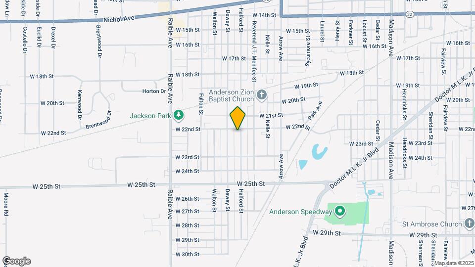 2209 Halford St Map and Location Details