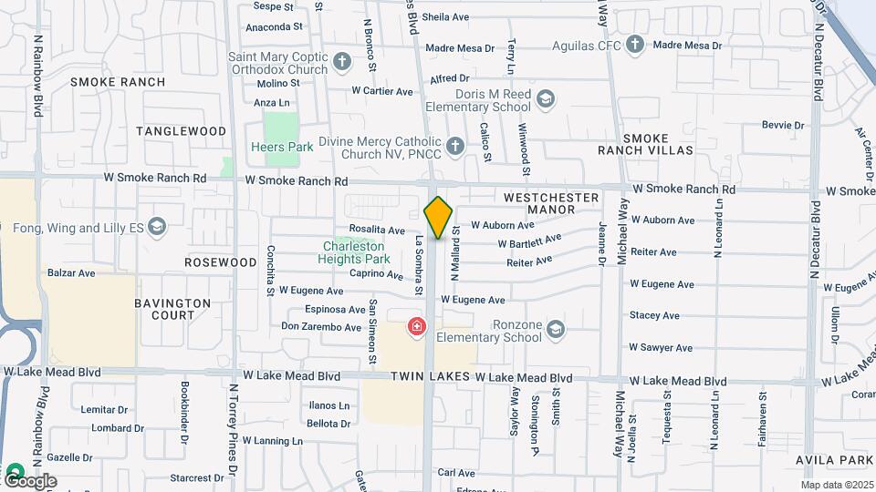 2301 N Jones Blvd Map and Location Details