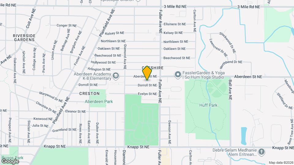 1123 Dorroll St NE Map and Location Details