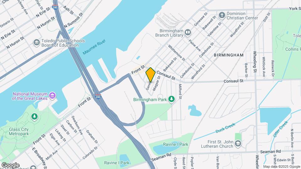 1848 Genesee St Map and Location Details