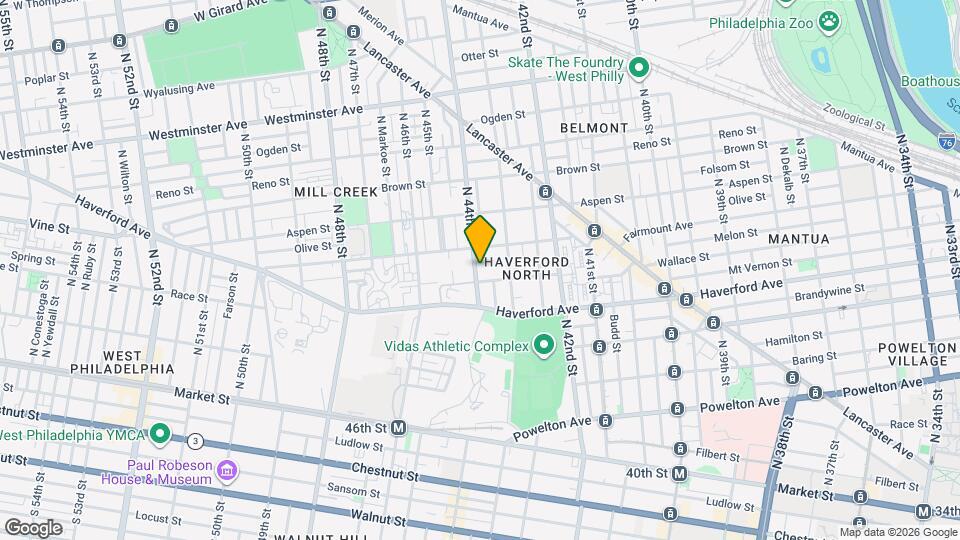 631 N 44th St Mapa y Detalles de la Ubicación