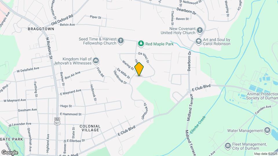 908 Waring St Map and Location Details