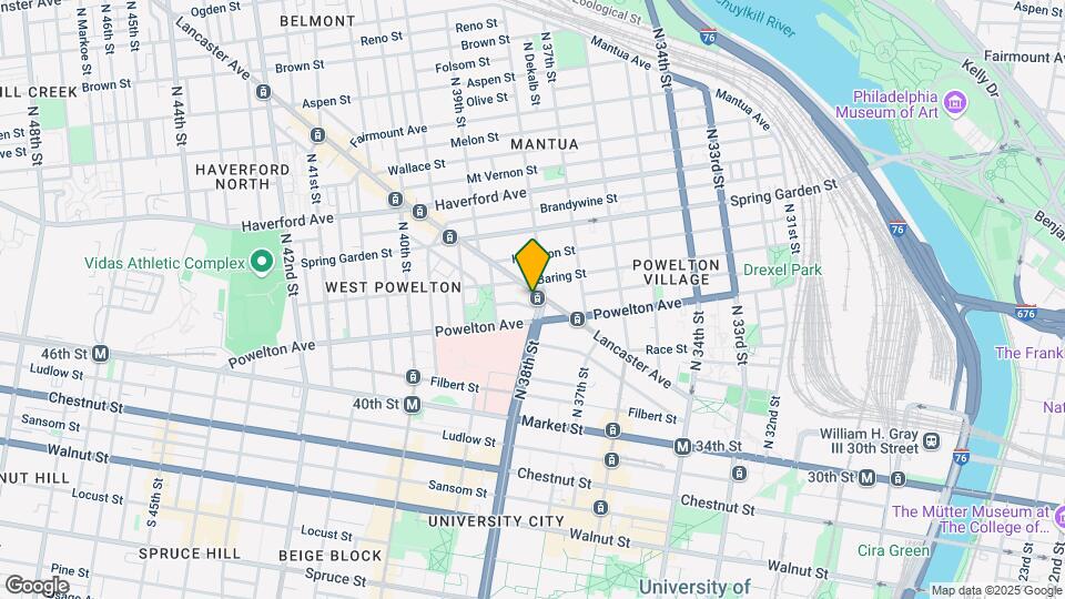 3804 Lancaster Ave Mapa y Detalles de la Ubicación