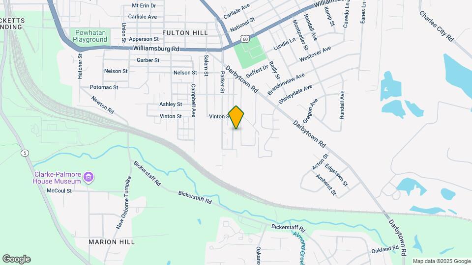 5421 Blue Ridge Ave Map and Location Details