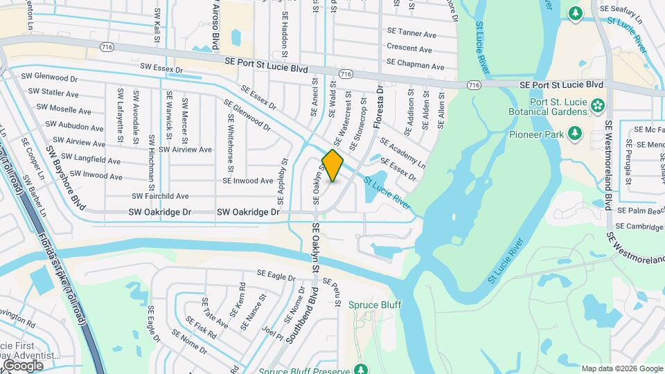 2543 SE Price Ct Mapa y Detalles de la Ubicación