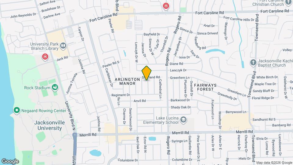 3228 Fiesta Ln Mapa y Detalles de la Ubicación