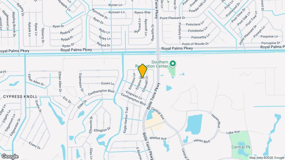 16 Empire Ln Map and Location Details