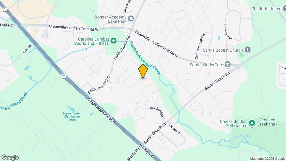 1703 Cottage Creek Rd Map and Location Details