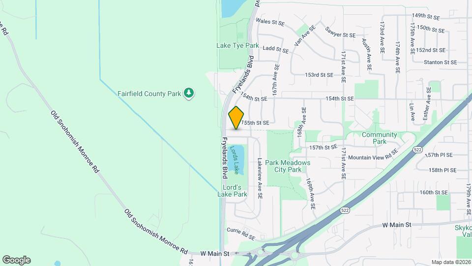 16411 156th St SE Map and Location Details