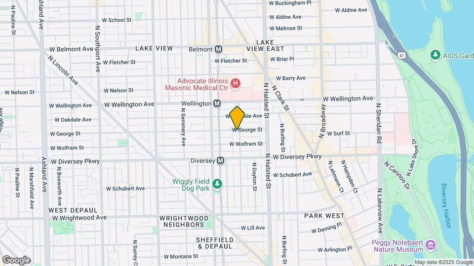 2854-2858 N Mildred Ave Map and Location Details