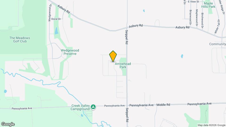 2177 Cheyenne Way Mapa y Detalles de la Ubicación