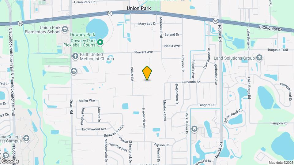 10452 Coconut Grove Ln Mapa y Detalles de la Ubicación