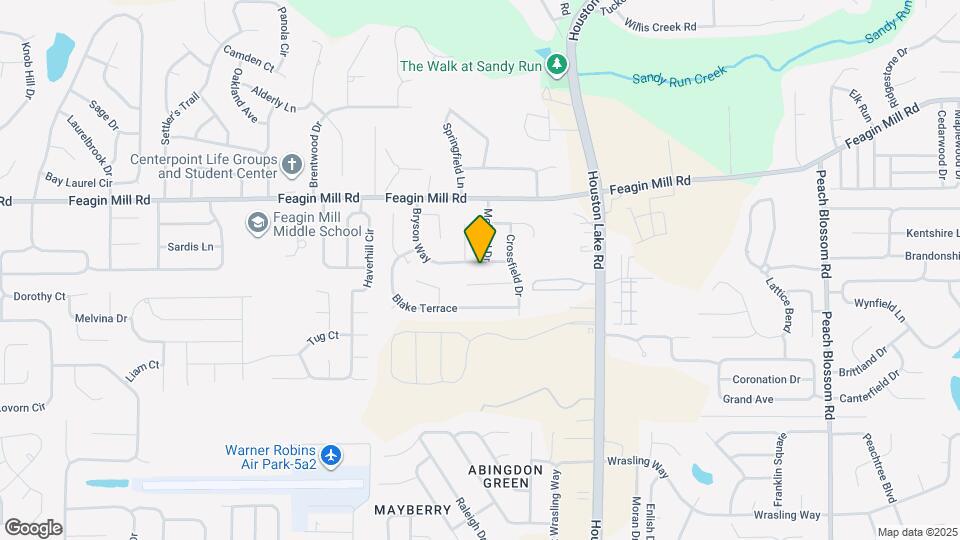 203 Bryson Way Map and Location Details